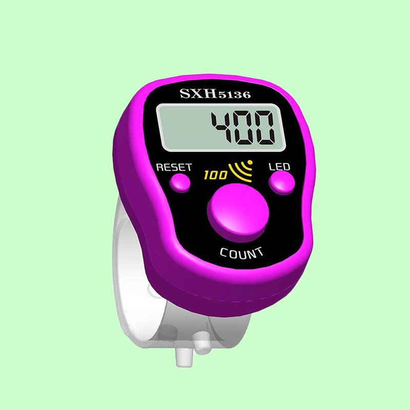 zikr bague Digital Ring Tasbeeh Tasbix Tasbih Tally reminder Finger Hand Counter For Prayer Islamic Tasbih